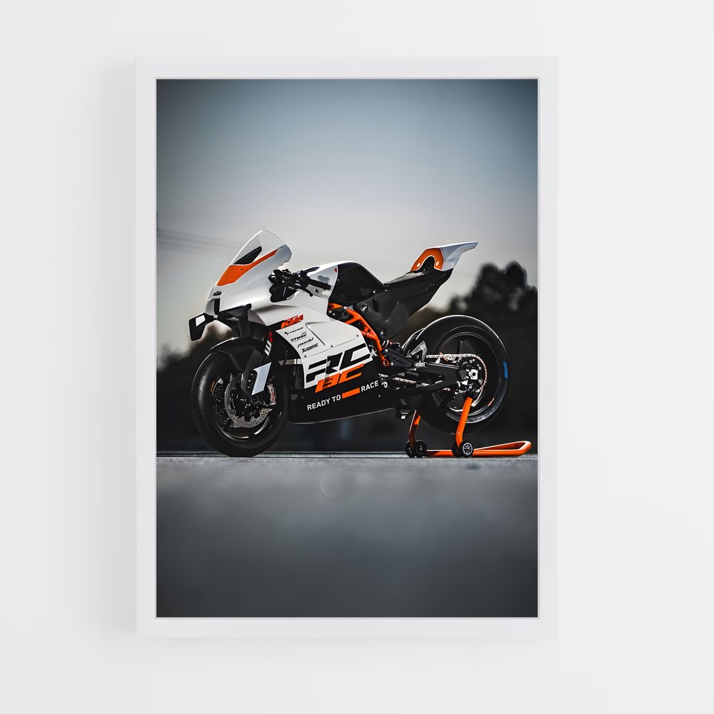 Poster Rcc magnifique – affiche KTM Moto (vue 3)